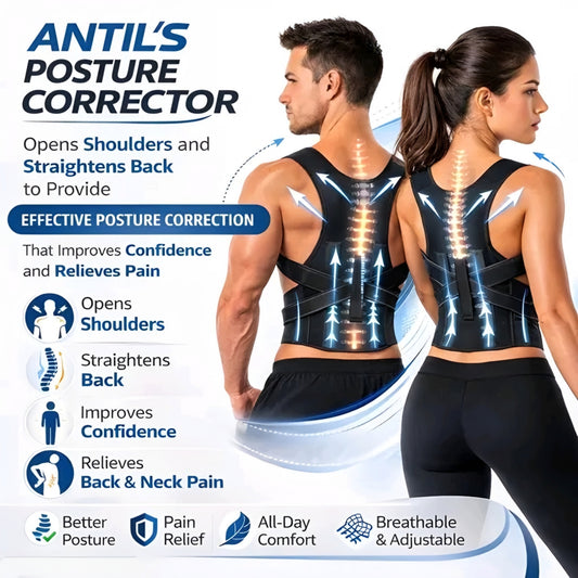 POSTURE Belt for Back Support & Posture Correction – Adjustable Posture Corrector