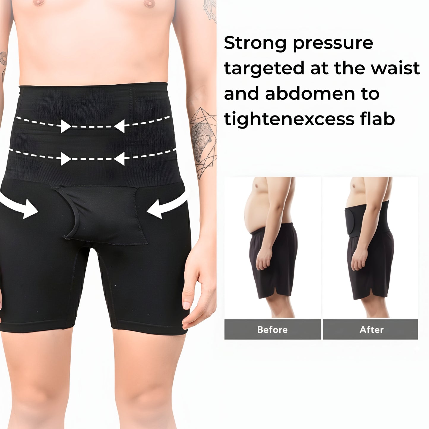 Instant Slim Look™ Compression Shorts for Men