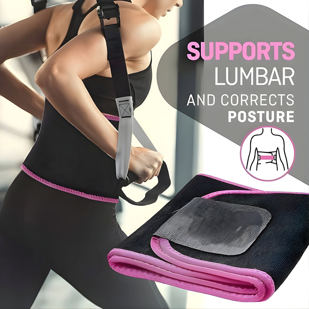 Adjustable Sweat Belt for Waist & Core Support