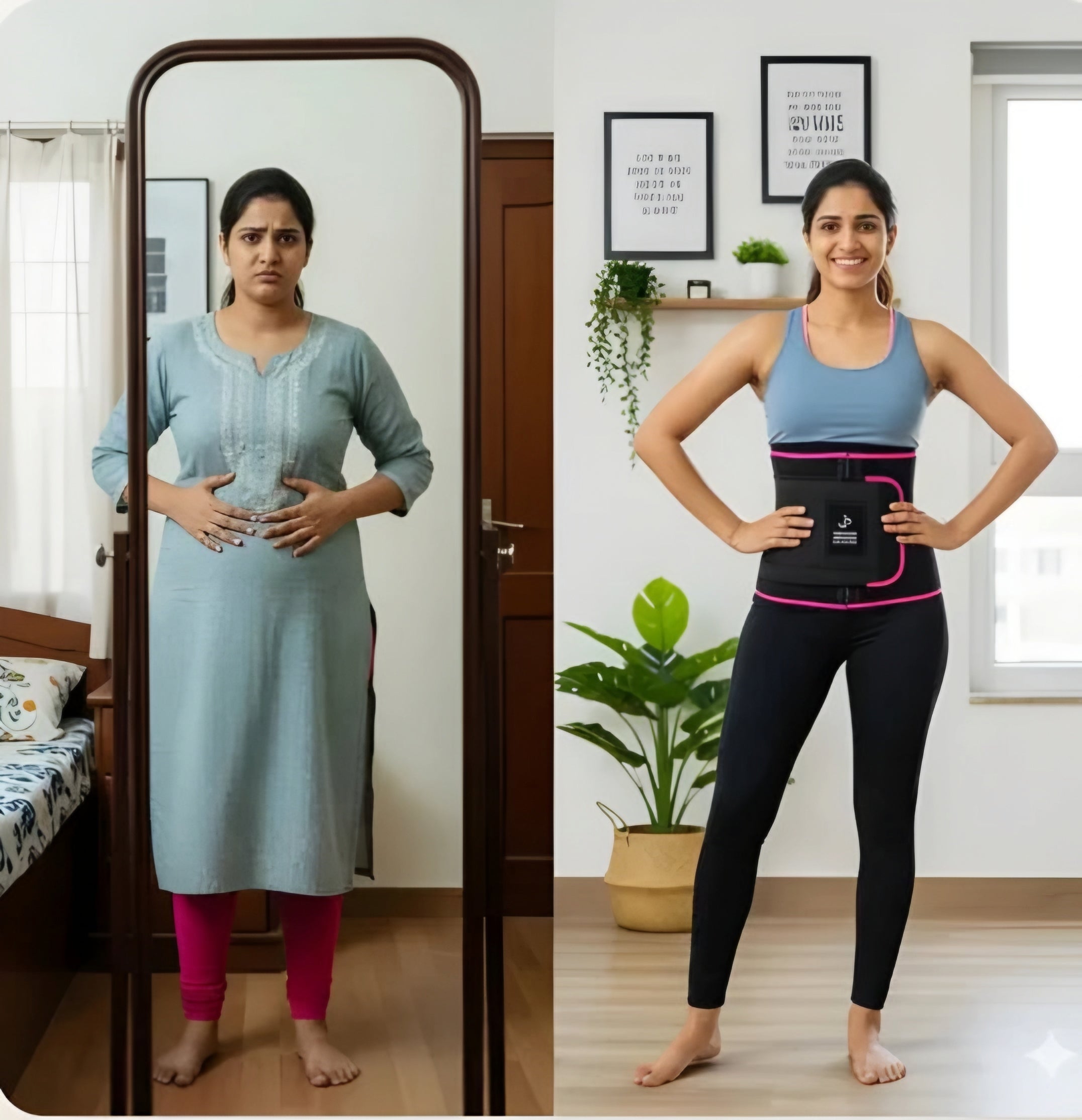 Adjustable Sweat Belt for Waist & Core Support